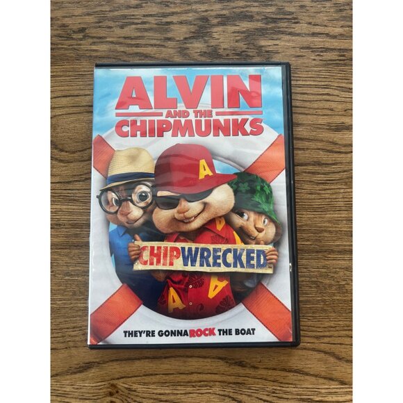 Alvin And The Chipmunks Chipwrecked 2011 DVD Family Comedy Jason Lee Pre-Owned - Picture 1 of 4